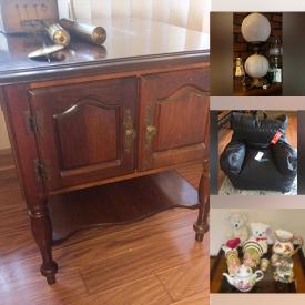 MaxSold Auction: This online auction features Dry Sink, Entertainment Cabinet, NIB Kid-Sized Bean Bag Chair, Area Rug, Pilates Chair, Exercise Bikes, Upright Freezer, Refrigerator, Treadmill, Vintage Razors, Guitar, Bicycle Wind Trainer and much more!