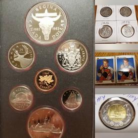 MaxSold Auction: This online auction features coins, sports cards, sports figurines, collectibles, and much more.