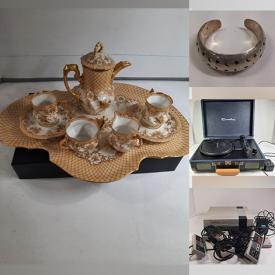 MaxSold Auction: This online auction features Antique Coffee Set, Decorative Plates, Silver Jewellery, Costume Jewellery, Sterling Silver Vanity Set, The Beatles Collectibles, Video Game Systems & Games, Vintage Shaving Kit, Vintage Toys and much more!