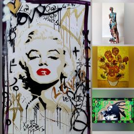 MaxSold Auction: This online auction features Fine Art Prints, Art Books, and Street Artworks by TedyZet.