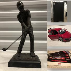 MaxSold Auction: This online auction features Bronze Statues, Jewelry, M & M Collectible, Vintage Pearls, Table & Floor Lamps, Baby Monitor, Posters, Die-Cast Vehicles, Vacuum, Beer Mugs, Vintage Books, Small Kitchen Appliances, Casio Digital Piano, Golf Clubs and much more!