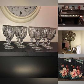 MaxSold Auction: This online auction features items such as Framed Paintings, Crystal And Glassware, Vintage Framed Print, Vintage Piano, Pottery And Cookware, Jeweled Hair accessories Tiaras, Marble And Solid Wood Desk, Vintage Lamp Set and much more!