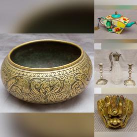 MaxSold Auction: This online auction features jewelry, carved pendants, watches, Old Handmade Bowl, antique pieces, Limited Edition Mini Teapot, Chinese pottery, Canister & Cups, perfume gift box, serving trays, books, Chinaware Set, Chinese Silver Coin and much more!