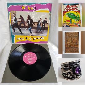 MaxSold Auction: This online auction features LPs, Comics Antique Books, Basketball &Hockey Sports Cards, Pocket Lighters, Jewelry, Charms, Star Wars Collectibles and much more!