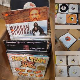 MaxSold Auction: This online auction features records, reggae 45s and more!