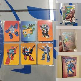 MaxSold Auction: This online auction features Comics, Trading Cards such as Pokemon, Transformers, Magic, Hockey, and Star Trek Collectibles, LPs, Marbles, Lego Mini Figures, Stretched Canvas Posters and much more!