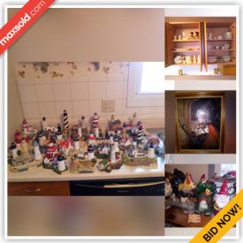 MaxSold Auction: This online auction features Harbor Lights Lighthouse Collection, Futon, Pfaltzgraff Dishes, Area Rug, Rocking Chair, Collector Plates, Garden Gnomes and much more!