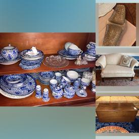 MaxSold Auction: This online auction features a drop leaf table, Lenox China set, wooden buffet, entertainment center, violin, decanter, brass decor, camping chairs, IRobot roomba, Furinno laptop desk, power washer, gardening soil, tools box, hardware items and much more!