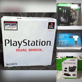 MaxSold Auction: This online auction features New in Box items such as Dash Cam, computer Parts, Gaming Headset, Moon Lamps, Solar Lights, Playstation, Aroma Diffusers, Ring Lights, Beauty Appliances and much more!