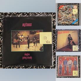 MaxSold Auction: This online auction features LPs of various artists such as Holy Cobras, Heartbreakers, UB40, The Clash, John Cale, No Dice, Numbers, The Police, Iggy Pop, Patti Smith, Richard Strange, Elvis Costello and much more!
