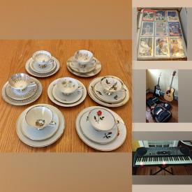 MaxSold Auction: This online auction features Teacup/Saucer Sets, Bicycles, Exercise Equipment, Inversion Chair, Vintage Toys & Dolls, Sports Trading Cards, Costume Jewelry, Watches, Drill Press, LPs, Pet Products, Small Kitchen Appliances, Golf Clubs, Guitars, Vintage Postcards, Casio Keyboard and much more!