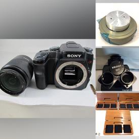 MaxSold Auction: This online auction features NIB Wall Chargers, Cameras & Lens, Emergency Exit Sign, New Mitutoyo Air Bearing Pads, Power Supply, New Fired Detectors, Special Engineering Tools, Lockout Tags, New Johnson Controls, Renishaw Probehead Controllers and much more!