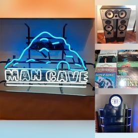 MaxSold Auction: This online auction features Neon Signs, Bar Signs & Mirrors, Vintage Oil Lamps, Beer Fridges, Vintage Standing Ashtrays, Molson Canadian Wind Tube, Sports Cards, Vintage Bar Trays, LPs, NIB BBQ Sets, NIB Barbies, NIB Power Tools, Electric Lawnmower, DVDs, Beer Bottle Collection and much more!