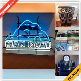 MaxSold Auction: This online auction features Neon Signs, Bar Signs & Mirrors, Vintage Oil Lamps, Beer Fridges, Vintage Standing Ashtrays, Molson Canadian Wind Tube, Sports Cards, Vintage Bar Trays, LPs, NIB BBQ Sets, NIB Barbies, NIB Power Tools, Electric Lawnmower, DVDs, Beer Bottle Collection and much more!