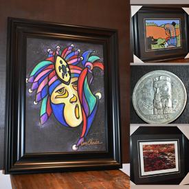 MaxSold Auction: This online auction features Original David Morrisseau, Original Don Chase, and Fine Art Prints by Tom Thomson, Lawren Harris, Christian Morrisseau, Norval Morrisseau, Clarence Gagnon, AY Jackson, James Audubon, and Art Books, Coins, Medallion Collection and much more.