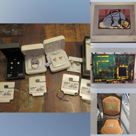 MaxSold Auction: This online auction features New Jewelry, Watches, Reclaimed Metal Figures, Computer Gear, Hand Tools, Vintage Tonka Truck, Softball Gloves. Beauty Appliances, Domenic Agostino Original Artwork, and Much, Much, More!