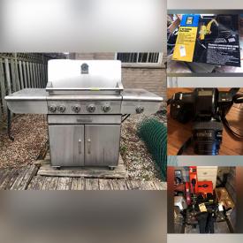 MaxSold Auction: This online auction features TVs, BBQ Grill, Small Kitchen Appliances, Novelty Decanters, ESD Japan Figurines, Bar Fridge, Chest Freezer, Air Compressor, Power & Hand Tools, Snowblower, Painted Doors, Cameras & Equipment, Oak Hardwood Flooring, Electric Recliner, Computer Components, Sewing Machines and much more!