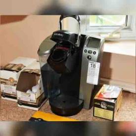 MaxSold Auction: This online auction features Tea Cart, Dishes, Oil on Canvas, Table and Chairs, Spotting Scope, Sofa, Printer, Cameras, 52 Inch TV, Compound Saw, Table Saw and much more!