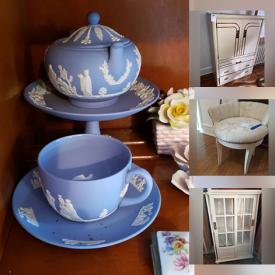 MaxSold Auction: This online auction features Teacup/Saucer Sets, Pewter, Dining Room Furniture, Platform Bed, Swivel Chair, Bedroom Furniture and much more!