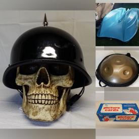 MaxSold Auction: This online auction features Double Hull Boat /Catamaran, Hand Pan/Hang Drum, Vintage Clocks, NIB STEM Toys, Stained Glass Light, Star Wars Collectibles, Antique Garden Gnomes, Board Games, Mirror Chandelier, Wooden Doll House, Sports Cards, and Much, Much, More!!