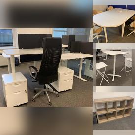 MaxSold Auction: This online auction features Business Furniture such as Sit/stand Desks, Office Chairs, Conference Table & Chairs, Cubby Shelf and more!