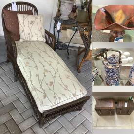 MaxSold Auction: This online auction features Christmas Decor, Sofa& Loveseat, Nesting Doll, Jacobson’s Holiday Napkin Rings, Collector Plates, Studio Pottery, Milk Glass, Teacup/Saucer Sets, Antique Rattan Outdoor Chaise, Rattan Furniture, Weber Grill, Patio Furniture, Vintage Tools, Power & Garden Tools and much more!