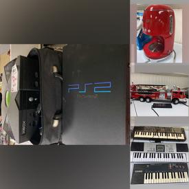 MaxSold Auction: This online auction features HP Laptop, XBOX Game, SAMSUNG Notebook, Remote Control Fire Truck, Toys, Keyboards, Saws, Drills, Tools and much more!