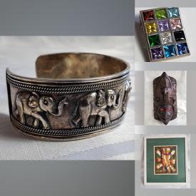 MaxSold Auction: This online auction features Stamps, Banknotes, Coins, Vintage Tins, Sterling Silver Jewellery, Antique Rosaries, Antique Daguerreotype Photos, Vintage Books, Sports Trading Cards, Vintage Tribal Mask, Art Glass and much more!