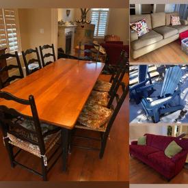 MaxSold Auction: This online auction features chairs, Air Conditioner, Table, Mugs. coffee, pots, Dishes, Music Stand, Art, Candle Holders, Bed Frame, Christmas Decorations, Humidifier and much more!