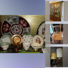 MaxSold Auction: This online auction features fine china, Lenox, Limoges, Paragon, Goebel, Judaica, musical ephemera, Aeolian Company player piano, furniture such as lighted china hutch, dressers, wooden chairs, and end tables, vintage lamps, Canon camera, children’s toys, LPs, music books, sporting goods, small kitchen appliances, Torah study materials, reel to reel players, antique books, framed wall art, international souvenirs, stereo system, glassware, antique tools and much more!