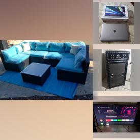 MaxSold Auction: This online auction features NIB Kitchen Utensils & Cookware, Medical Bed, Vintage Amps, Outdoor Sectional, Party Speaker, TV, Guitars, DVDs, Video Game Systems, Small Kitchen Appliances, Golf Clubs, Costume Jewelry, MacBook Pro, Fishing Gear and much more!