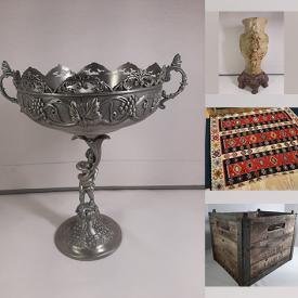 MaxSold Auction: This online auction features Antique Limoges, Stone Carved Vase, White Jade Pendant, LPs, Costume Jewelry, Stamps, Vintage Toys, Art Books, Vintage Photographs, Vintage Postcards, Antique Milk Crate and much more!