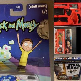 MaxSold Auction: This online auction features hot wheels collectibles, snow blower, toys, vintage items, a harry potter collection, Pokémon cards, comic, DVD, puzzles, spy, iron man mask, car tracks and accessories, sleeping mats, music cards and much more!