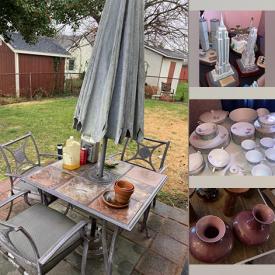 MaxSold Auction: This online auction features Patio Table And Chairs, Barbie Ornaments, Baseball Hats, Christmas Decorations, Toy Airplanes, Coins, Books, Glassware, Vases and much more!