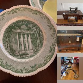 MaxSold Auction: This online auction features Crystal Glassware, Antique Dry Sink, Feline Figurines, Vintage Books, Office Supplies, Gardening Books, Area Rug, Art Glass, TV, Grow Light Stand, Vintage Storage Trunk, Patio Furniture, Teacup/Saucer Sets and much more!