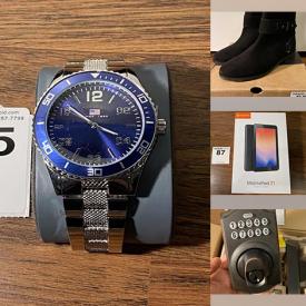 MaxSold Auction: This online auction features New in Open Box Items such as Pet Products, LED Lights, Gaming Gear, Golf Balls, Security Cameras, Toys, Women's Boots, Child's Bike Helmets, RV Products, Sterilizer Boxes, Movie Prints, Metal Signs, Watch, Tablet and much more!