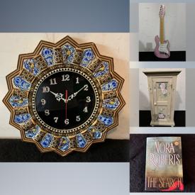 MaxSold Auction: This online auction features Nora Roberts novels, statues, figurines, Eiffel tower wine rack, Vintage cameras, jewelry, collectible trading cards, 1912D US Lincoln Penny, Crystal flutes glasses, decorative bowls, walking cane and much more!