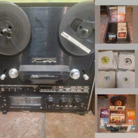 MaxSold Auction: This online auction features Reel to Reel, Dancehall, Reggae, Rock, Soul, Funk LPs and 45s and much more!