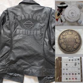 MaxSold Auction: This online auction features Leather Riding Jackets, Coins, Robot Vacuum, Voltron Collectibles, Tablets, Battery Packs & Chargers, Toronto Maple Leaf Collectibles, Guitar Amp, Guitar, NIB Nascar Die-Casts, Sports & Non-Sports Trading Cards, 10K Gold Band, Swarovski Ornament, Work Jackets and much more!