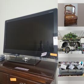 MaxSold Auction: This online auction features furniture such as Broyhill couch, computer desk, coffee table, dressers, day bed and armoire, 40” Sharp TV, men’s clothing, computer accessories, cookware, small kitchen appliances, yard tools, outdoor heaters, patio furniture, barbecues, pet supplies and much more!