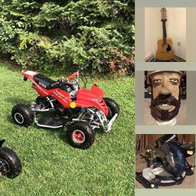 MaxSold Auction: This online auction features New Buffalo Bills Hat, Bicycle Seat, Guitar, Face Mug, Unopened Box Of Flood Light Bulbs, Torco Jeep And Horse Trailer, Mastercraft Mitre Saw and much more!