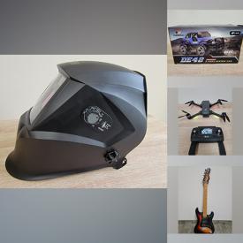 MaxSold Auction: This online auction features New in Box items such as Apple Watch, Tablets, Computer Parts, Solar Lights, Digital Projector, Camping Gear, Toys, Pet Products, Metal Detector, Beauty Appliances, Drone, Heated Apparel, Gaming Gear, Art Supplies, Electric Guitars, Action Camera and much more!