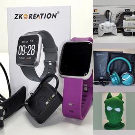 MaxSold Auction: This online auction features NIB items such as Smart Watches, Pet Products, Massagers, Pop-it Keychains, Dash Cams, Beauty Appliances, Headphones, Ski Masks, Bluetooth Enabled Hats, Toys, Foldable Piano, Heated Apparel and much more!