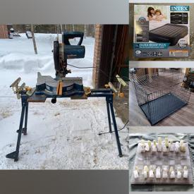 MaxSold Auction: This online auction features Computer Equipment, Mirror, Wall Oven, NIB Shower Column, Pet Products, Deck Steps, Miter Saw, NIB Pot Lights, Bedframes, Toddler Toys, Kids Play Furniture, Metal Signs, Baby Products and much more!