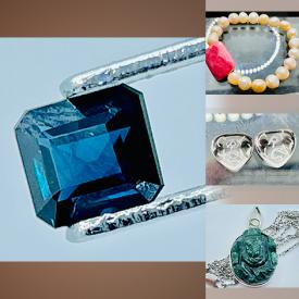 MaxSold Auction: This online auction features Loose Gemstones such as Sapphires, Citrine, Quartz, Amethysts, Malachites, Topaz, Opal, Sunstones, Emeralds, Garnets, and Gemstone Jewelry and much more!