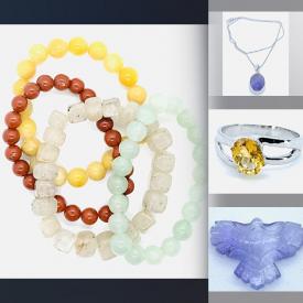 MaxSold Auction: This online auction features Natural Gemstone Bracelets & Earrings, Amethyst Earrings, Moonstone Earrings, Gemstone & Silver Necklaces, Silver Earrings, Peridot Ring, Loose Gemstones and much more!