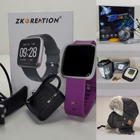 MaxSold Auction: This online auction features Cown E9 headphones, Zkoreation smartwatch, knit ski masks, wireless metal hair trimmers, Conlierr hearing amplifiers, DeerC rotation stunt car, Bluetooth enabled hats and much more!