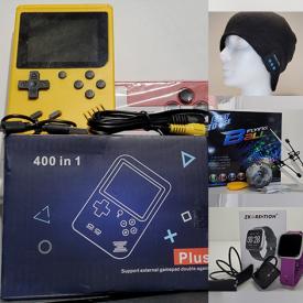 MaxSold Auction: This online auction features New in Open Box Items such as Handheld Game Consoles, Bluetooth-enabled Hats, Knit Ski Masks, Toys, Smartwatches, RC Cars, Forehead Thermometers, Heated Vests, and Bike Stroller and much more!