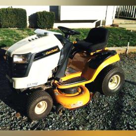 MaxSold Auction: This online auction features tools, furniture, collectibles and decors such as patio design and furniture, riding lawnmower, propane grill, shelf, queen size bed, dresser, purses, vintage television, tractor leaf bag, 24 inch tiller and much more!