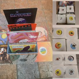 MaxSold Auction: This online auction features 12-inch record collection of Disco and 45s of Classie Reggae.

